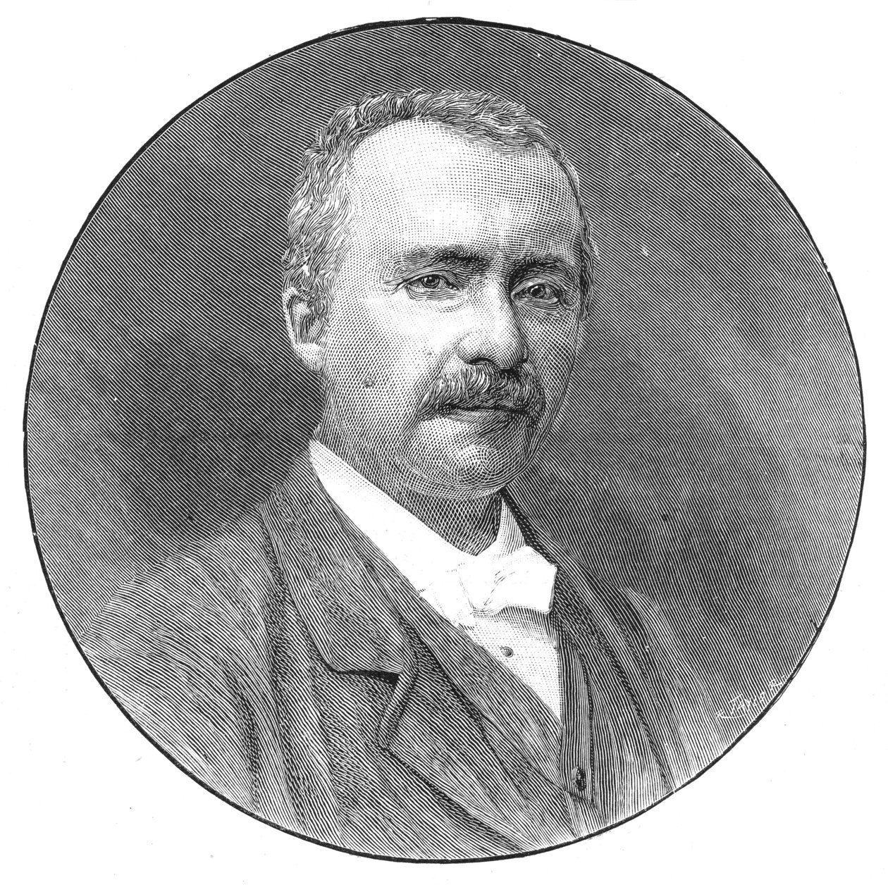 Heinrich Schliemann, deutscher Archäologe, 1891 von Unbekannt