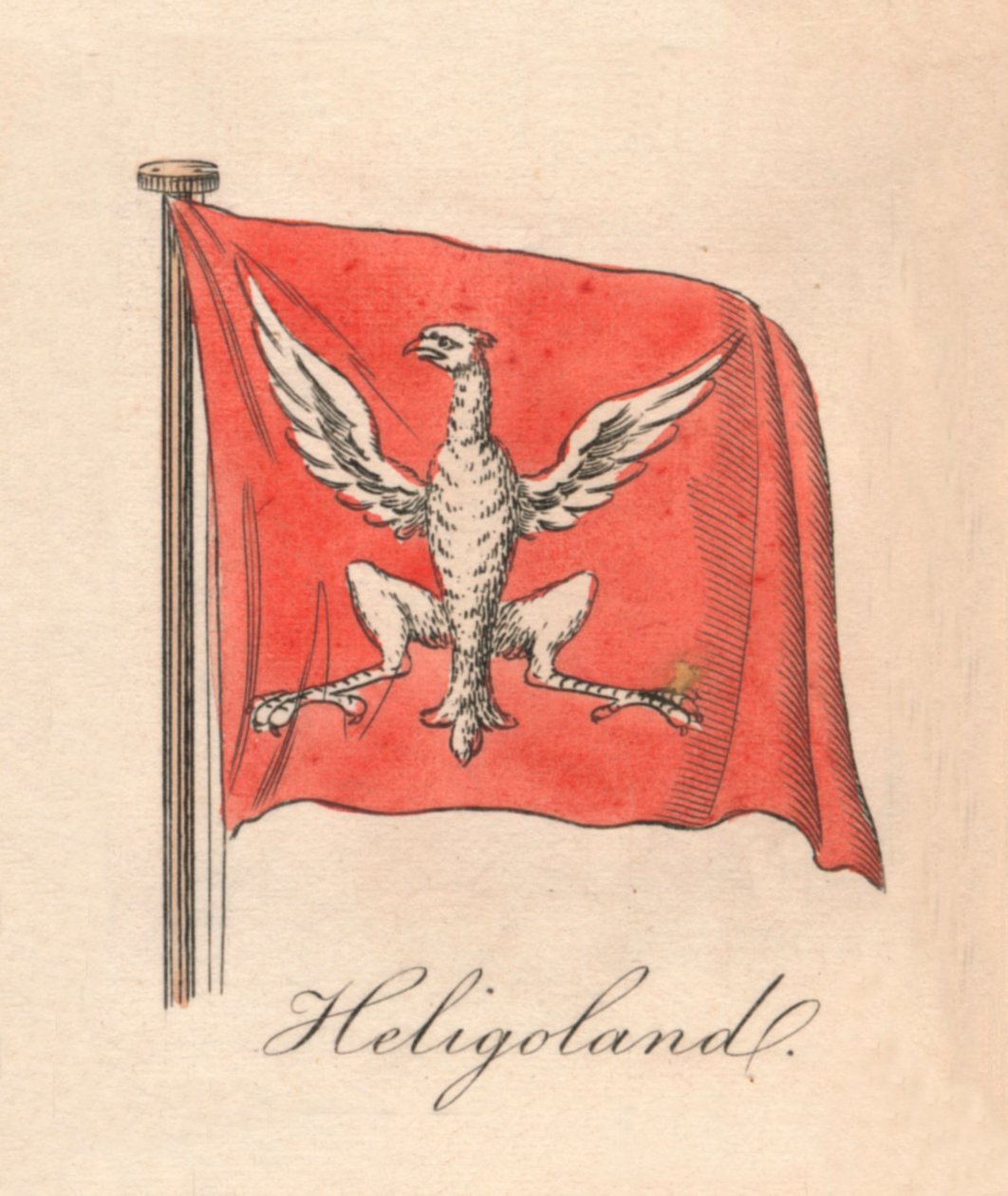 Helgoland, 1838 von Unbekannt