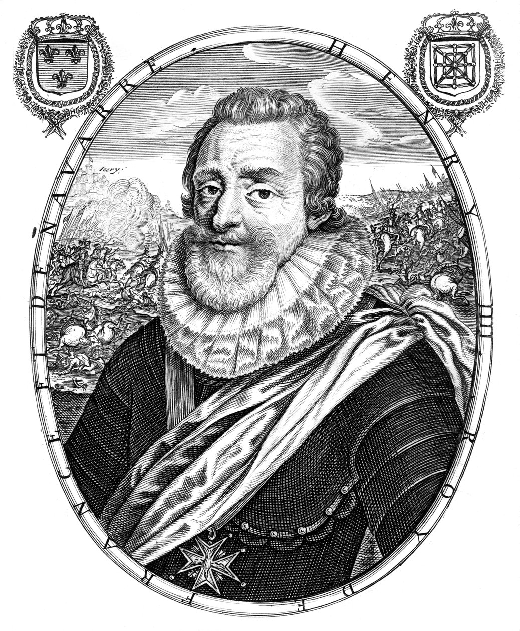 Heinrich IV., König von Frankreich von Unbekannt