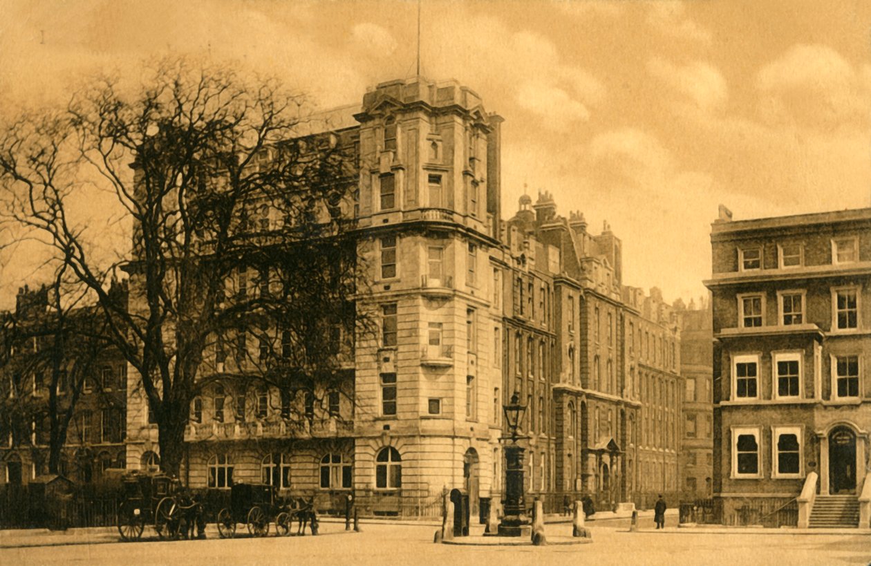 Homöopathisches Krankenhaus, Queen Square, um 1910 von Unbekannt