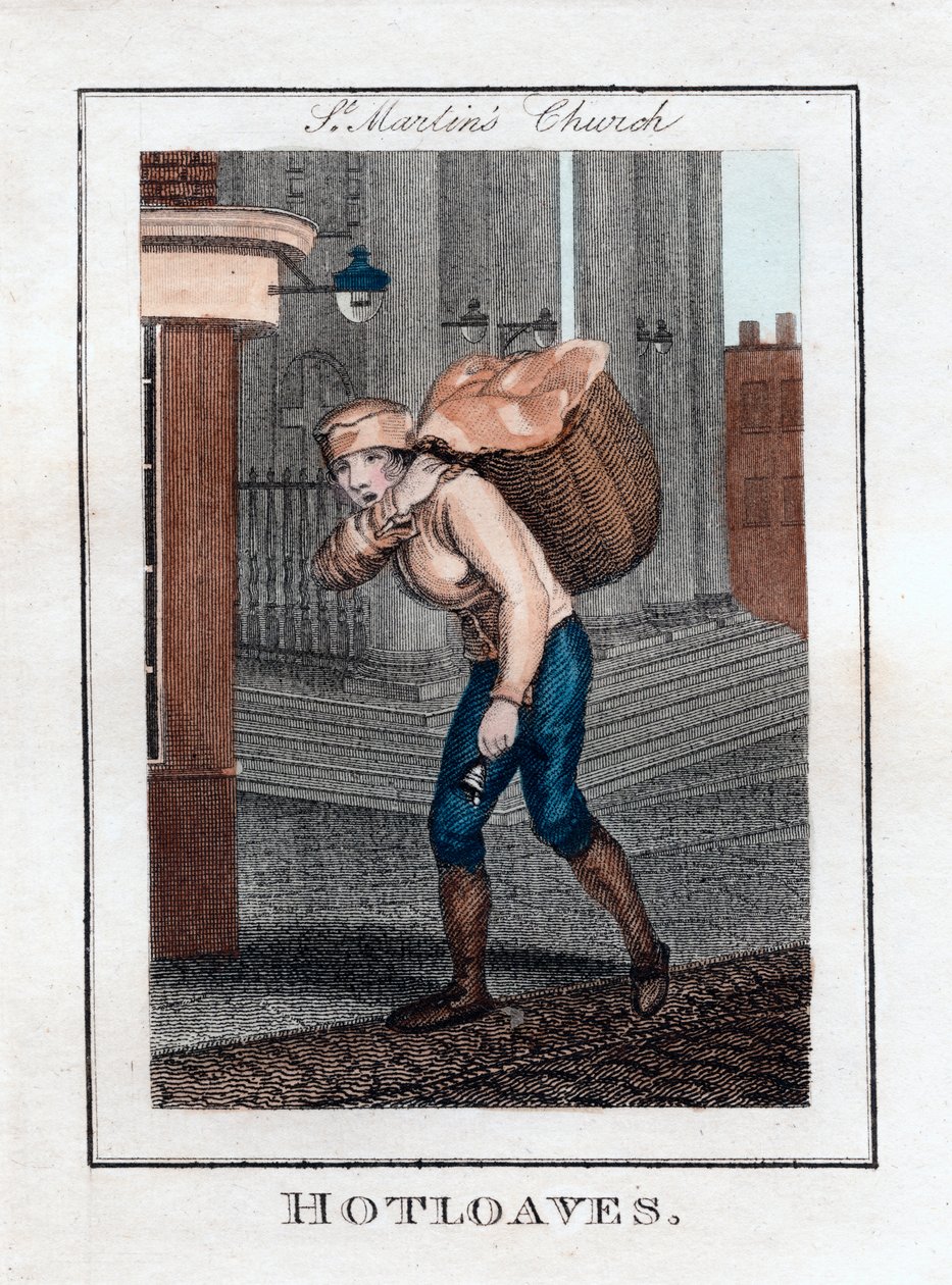 Hotloaves, St. Martins Kirche, London, 1805 von Unbekannt