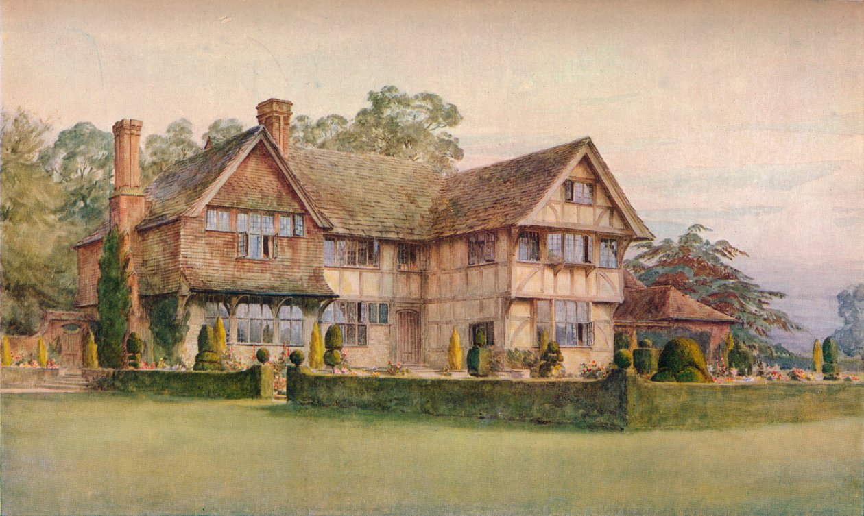 Haus in Rusper, bei Horsham, Sussex, um 1911 von Unbekannt