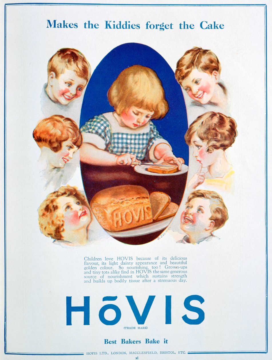 Hovis-Brot-Werbung, 1928 von Unbekannt