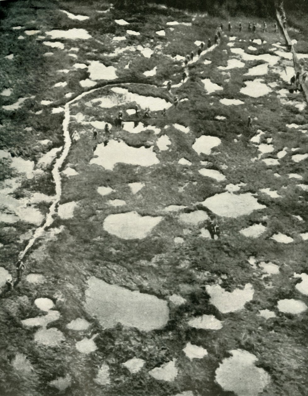 Wie das Wetter den Vormarsch behinderte, 1919 von Unbekannt