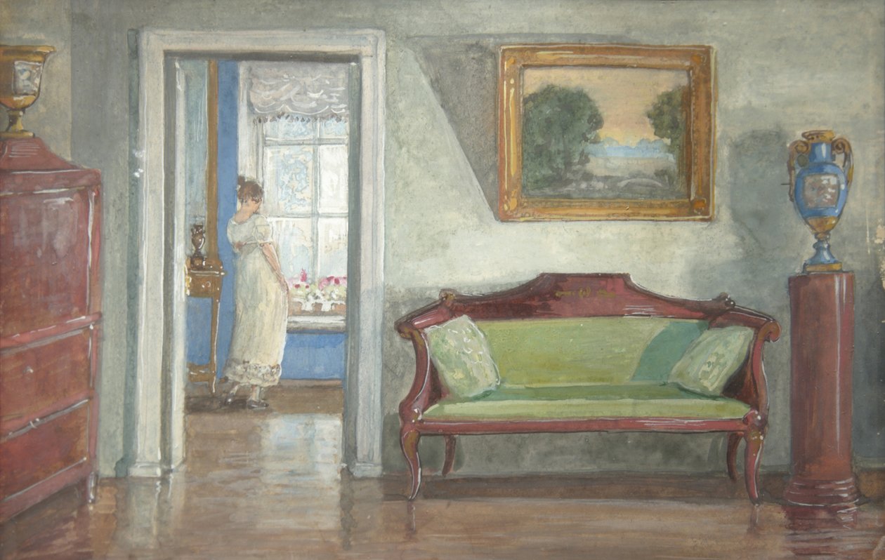 Innenraum, 1924 von Unbekannt