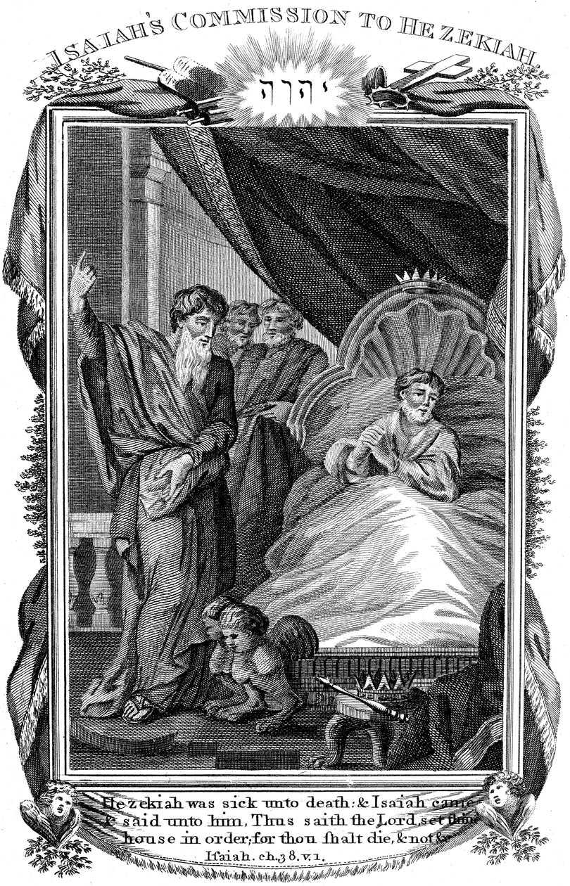 Jesaja, Prophet des Alten Testaments, um 1804 von Unbekannt
