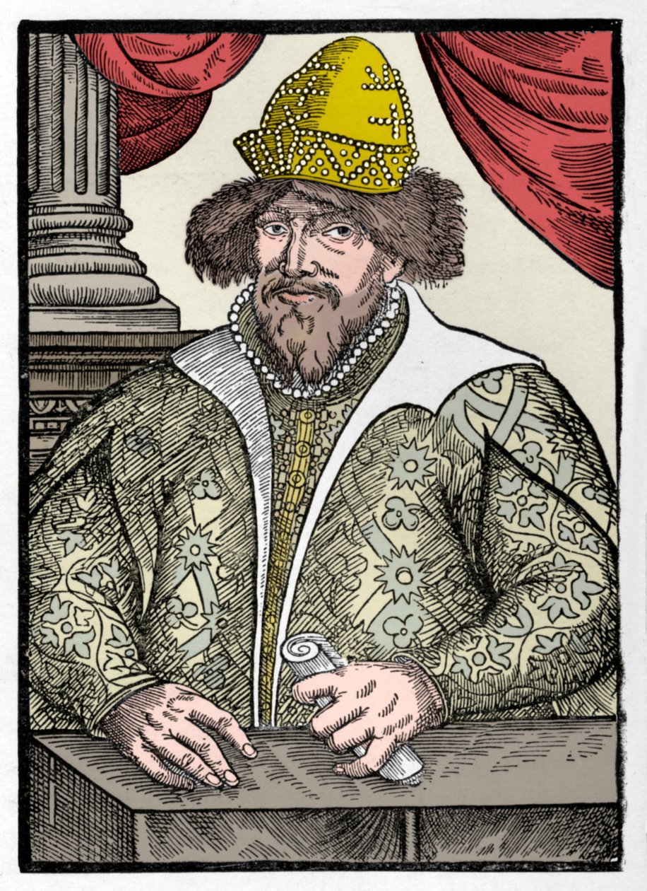 Iwan IV., um 1601, 1907 von Unbekannt
