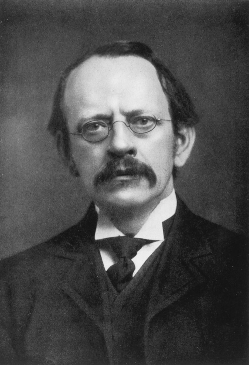 J.J. Thomson, britischer Physiker, um 1896-1915 von Unbekannt