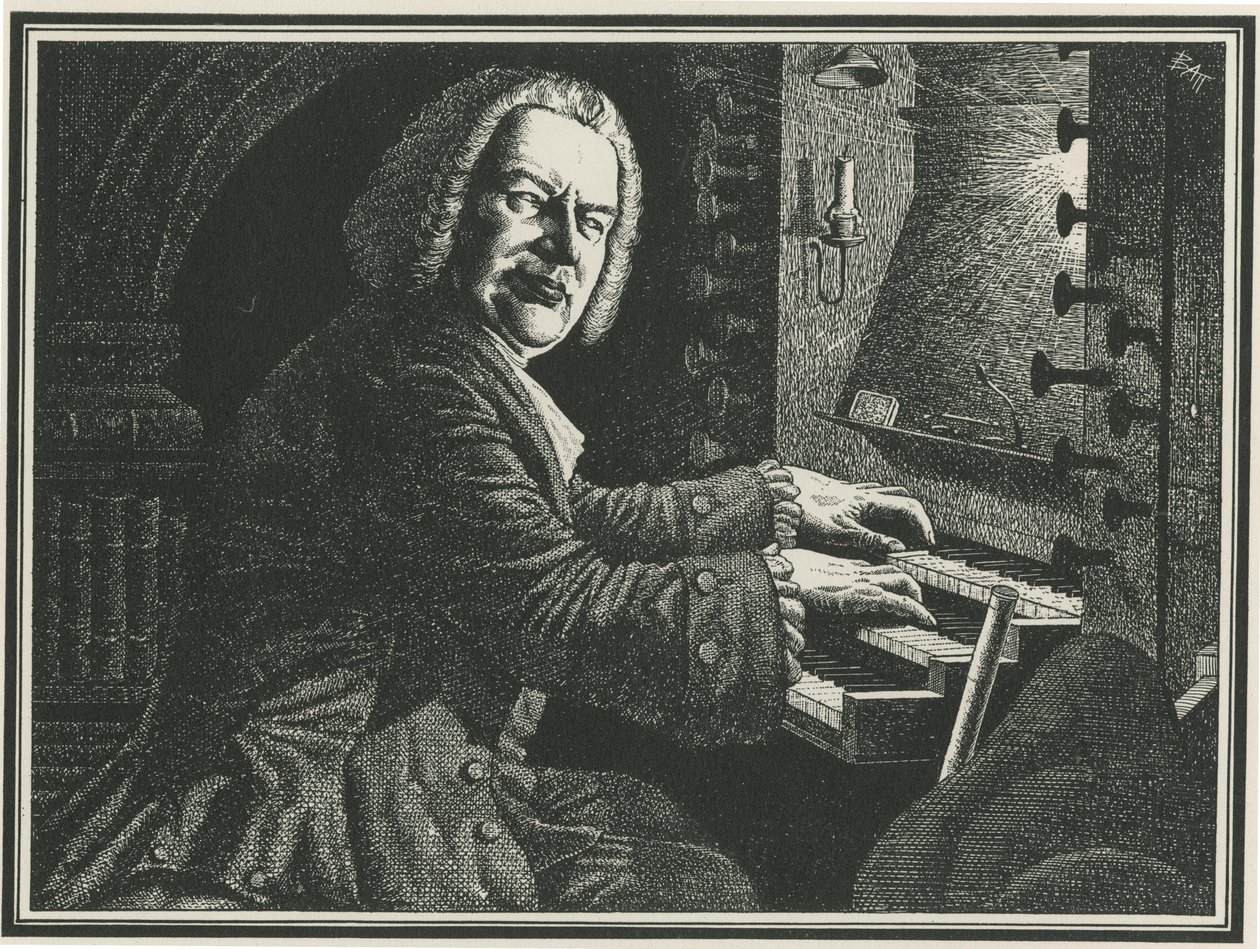 JS Bach von Unbekannt
