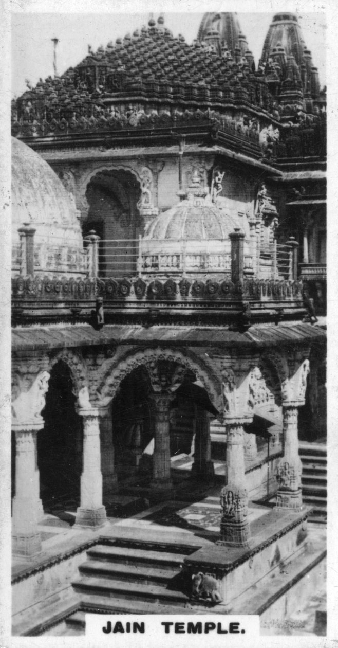 Jain-Tempel, Ahmedabad, Indien, um 1925 von Unbekannt