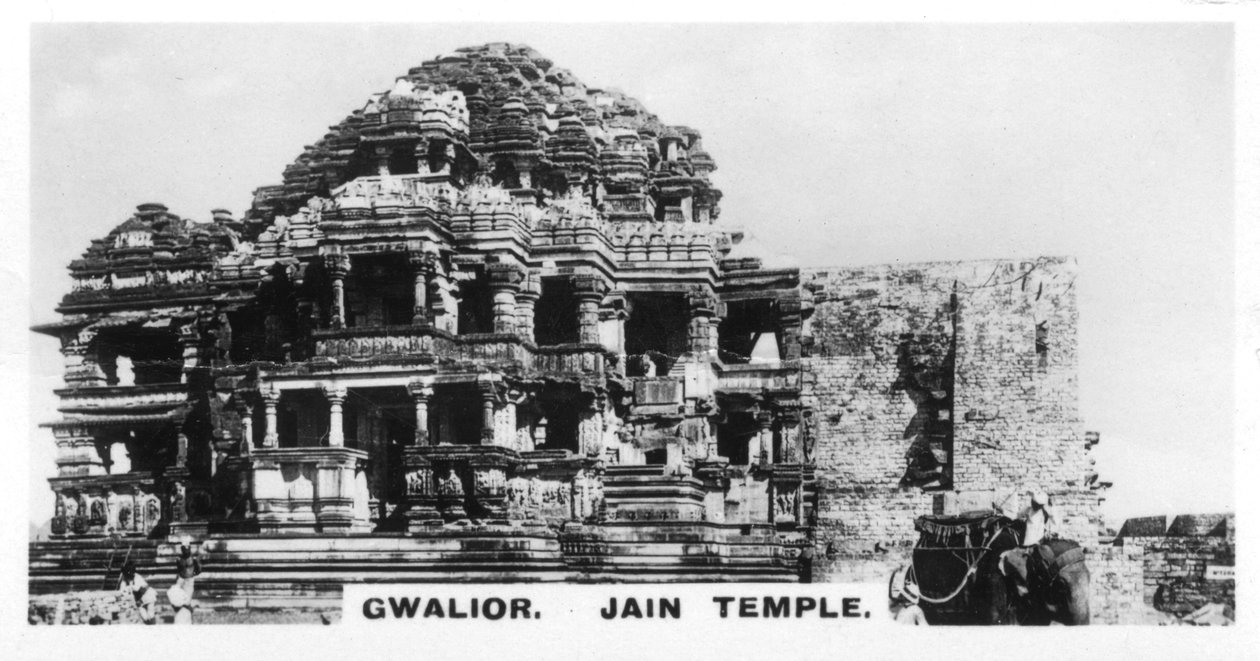 Jain-Tempel, Gwalior, Indien, ca. 1925 von Unbekannt