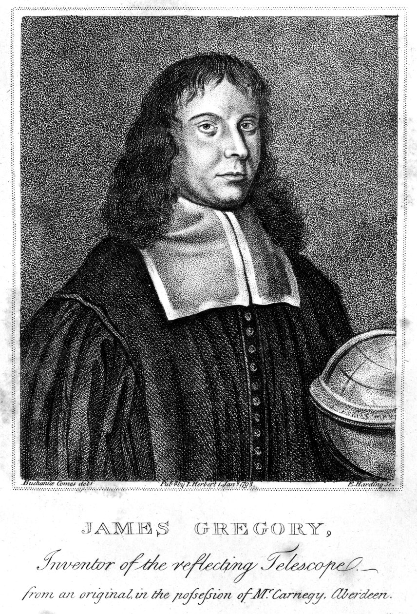 James Gregory, schottischer Mathematiker, ca. 1670 von Unbekannt