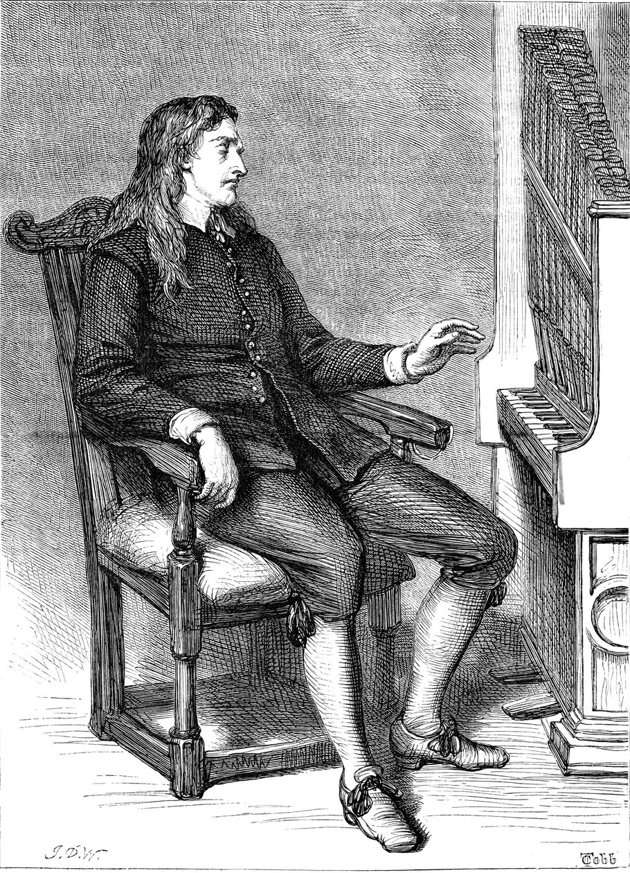 John Milton 1608-1674, englischer Dichter, 1870 von Unbekannt