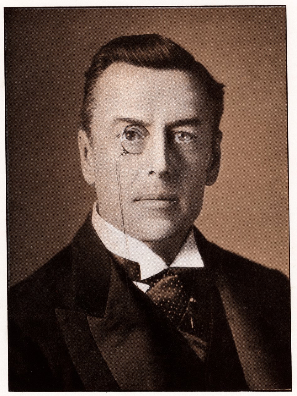 Joseph Chamberlain, britischer Politiker, um 1900 von Unbekannt