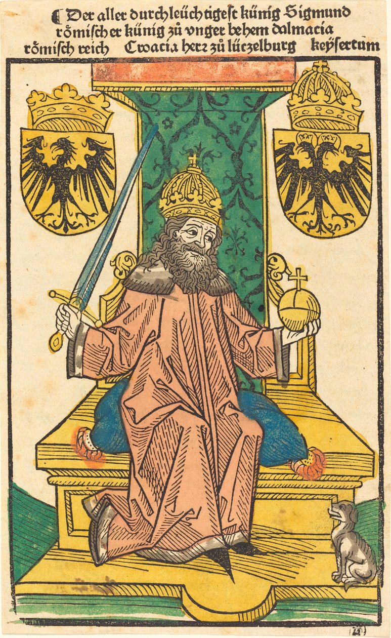 Kaiser Sigmund, 1483 oder früher von Unbekannt