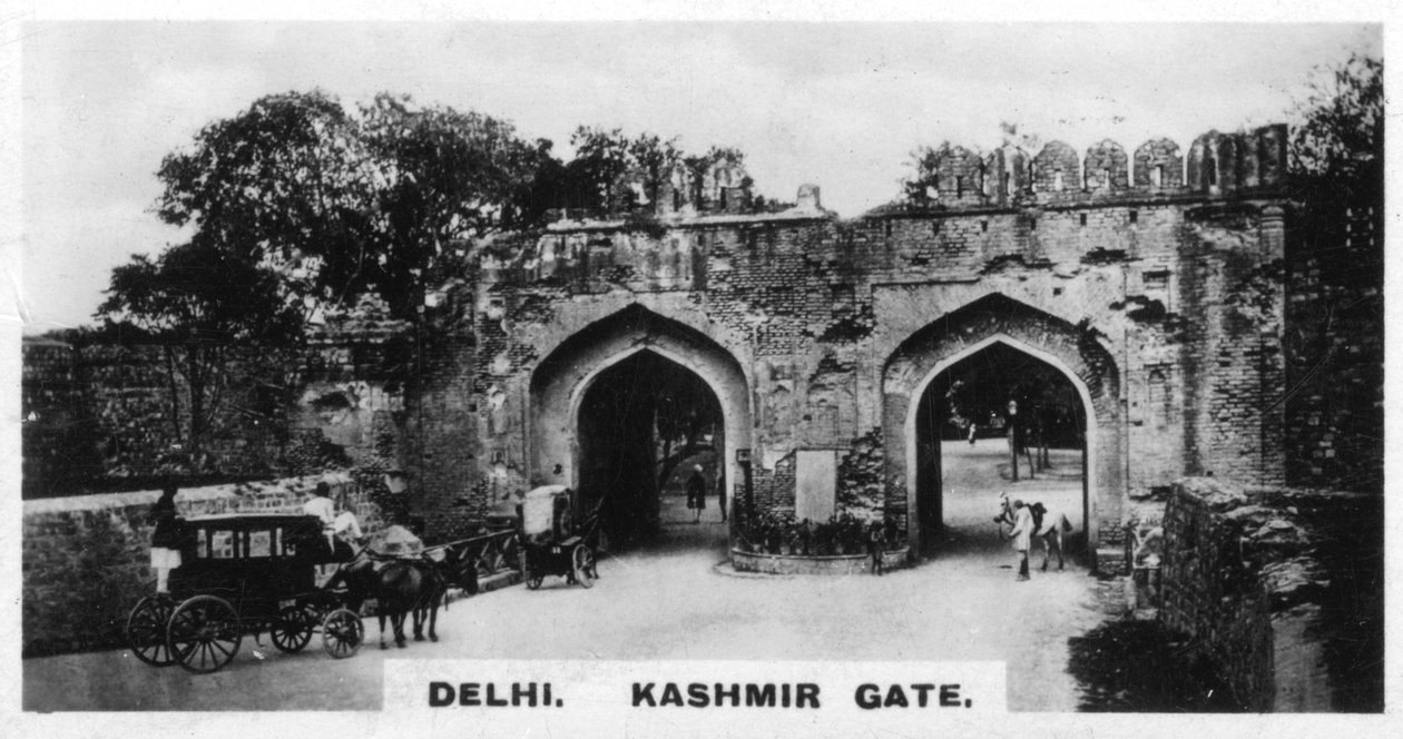 Kashmir-Tor, Delhi, Indien, ca. 1925 von Unbekannt