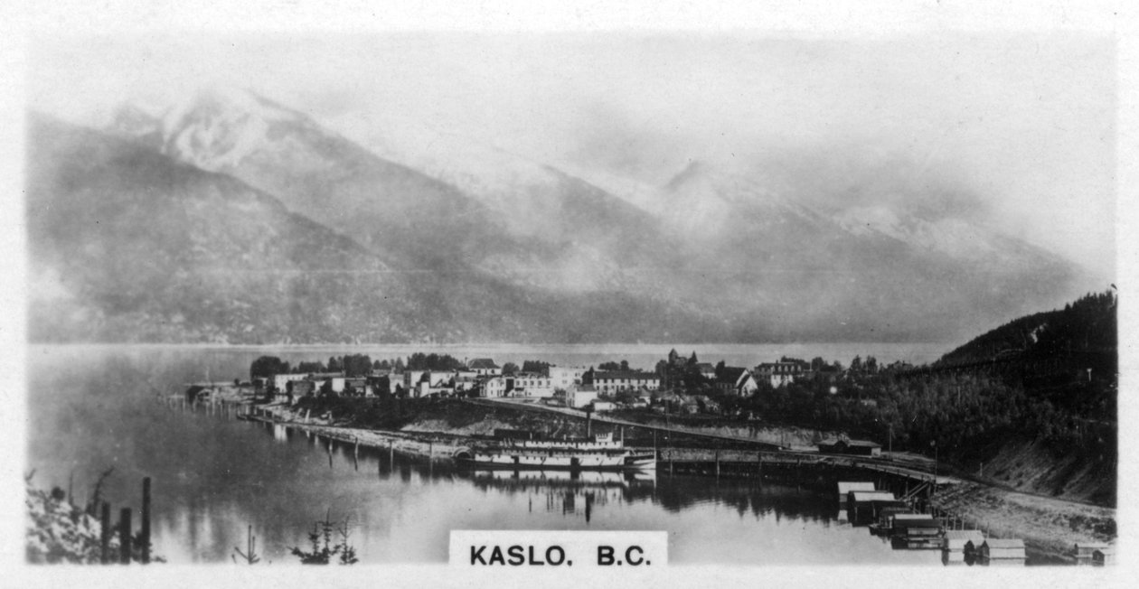 Kaslo, British Columbia, Kanada, um 1920er Jahre von Unbekannt