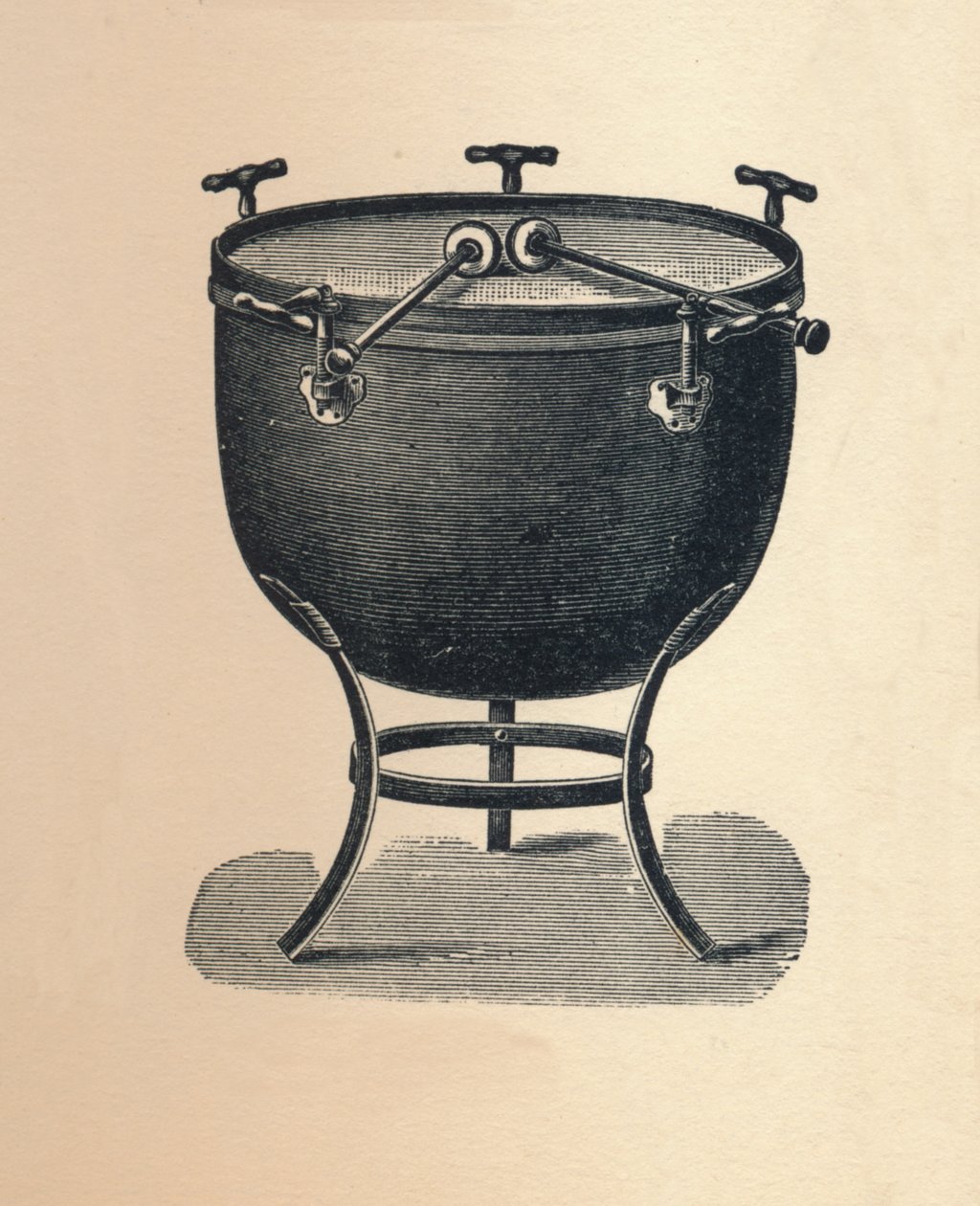 Kesselpauke, 1895 von Unbekannt