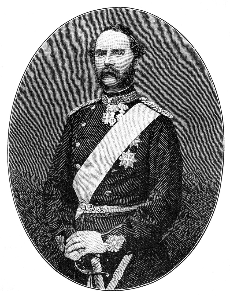 König Christian IX. von Dänemark 1818-1906 von Unbekannt