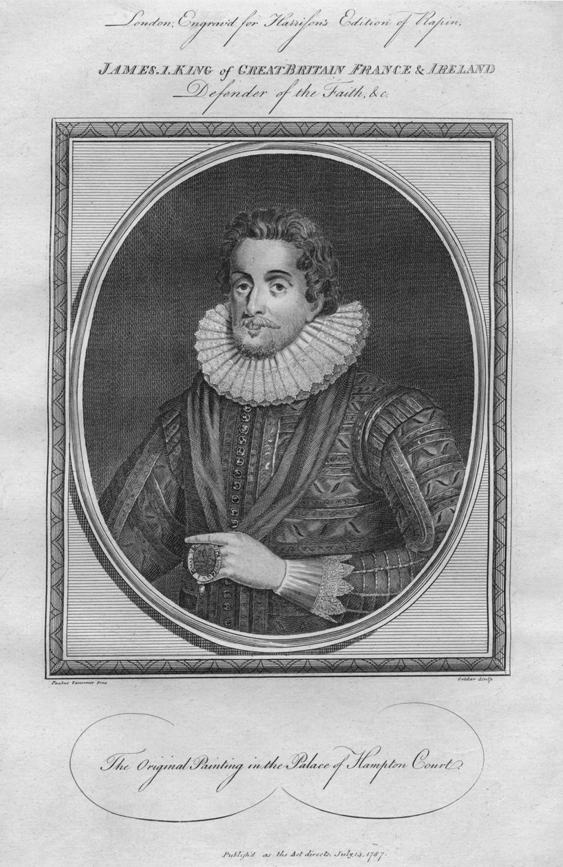 König James I, 1787 von Unbekannt
