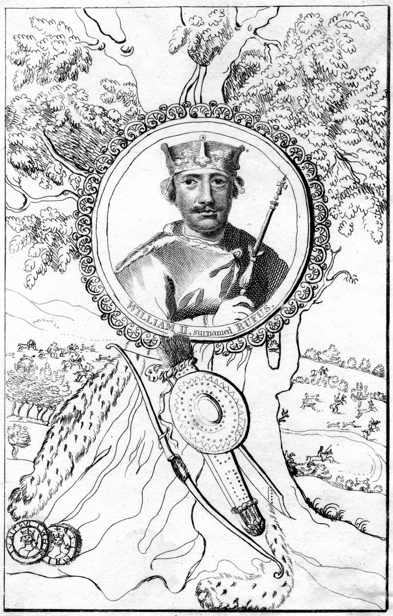 König Wilhelm II. von England von Unbekannt
