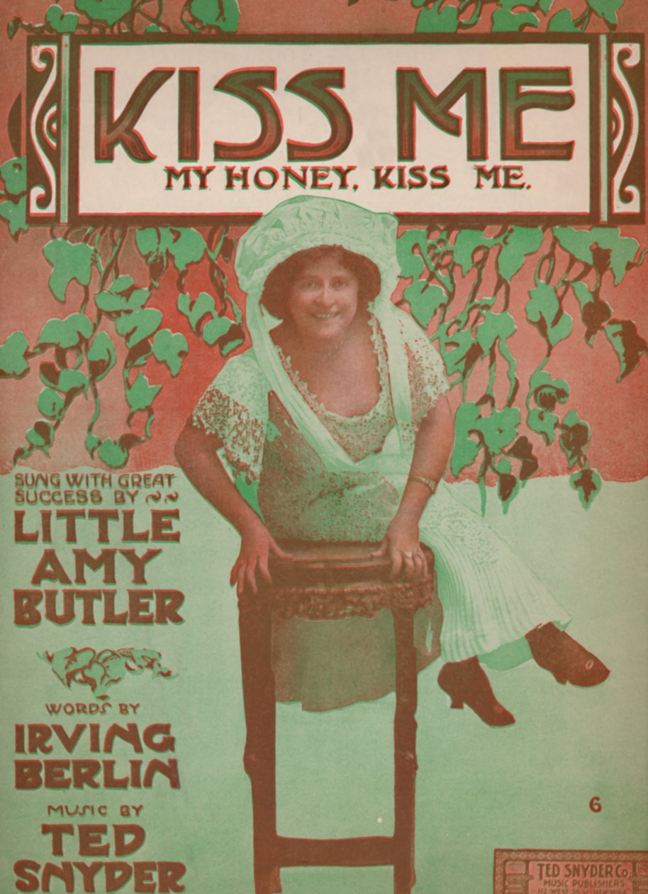 Küss mich, mein Schatz, küss mich, 1910 von Unbekannt