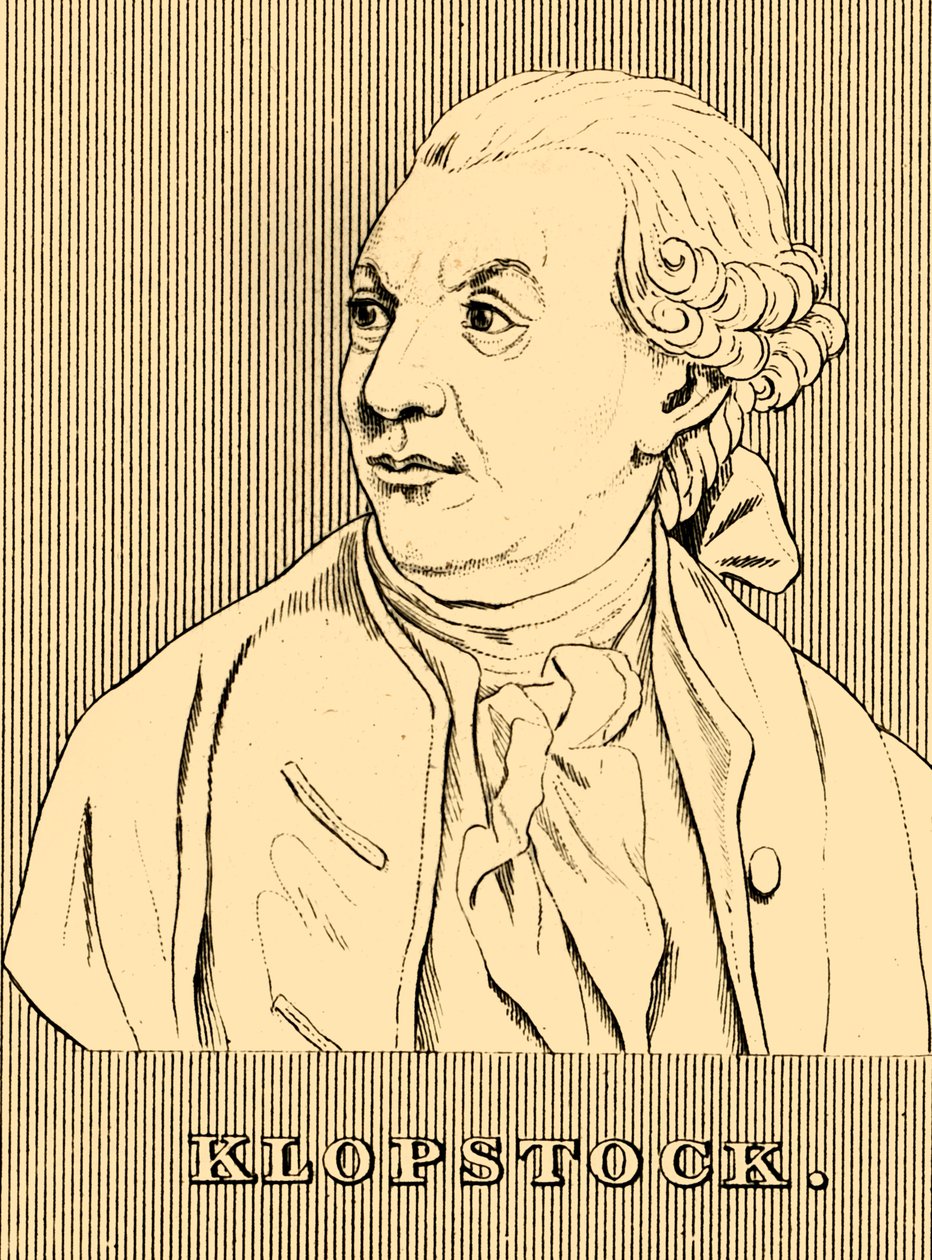 Klopstock, 1724-1803, 1830 von Unbekannt