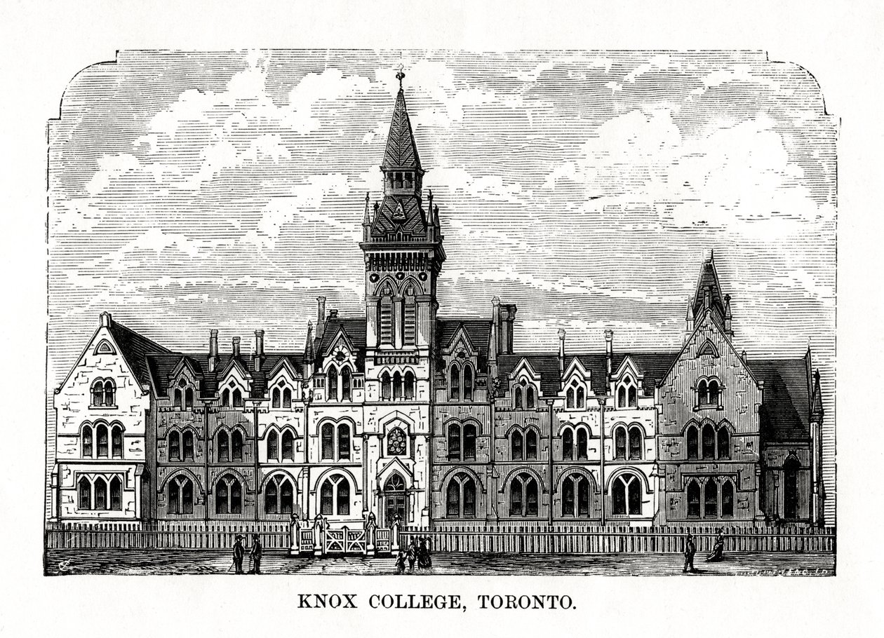 Knox College, Toronto, Ontario, Kanada, 19. Jahrhundert von Unbekannt
