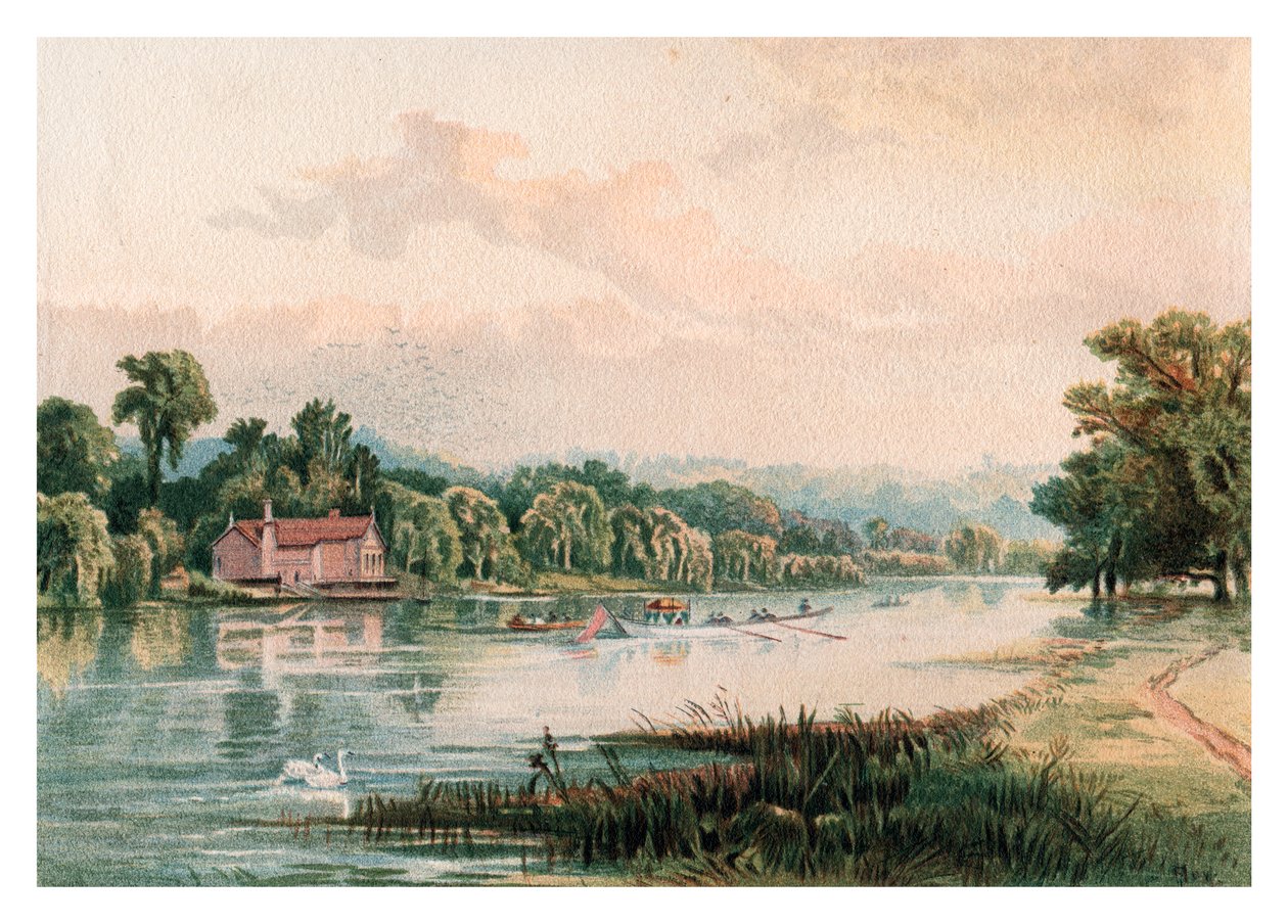 See bei Virginia Water, 1880 von Unbekannt