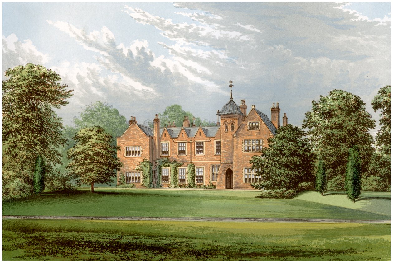Lea, Lincolnshire, Heimat von Baronet Anderson, ca. 1880 von Unbekannt