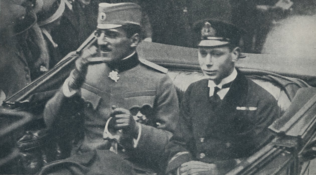 Lernen, ein König zu sein, März 1916 von Unbekannt