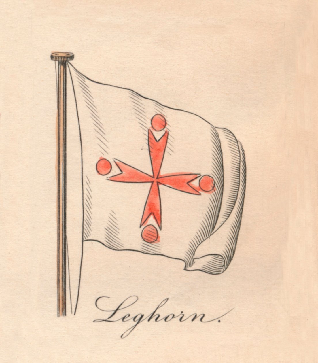 Livorno, 1838 von Unbekannt