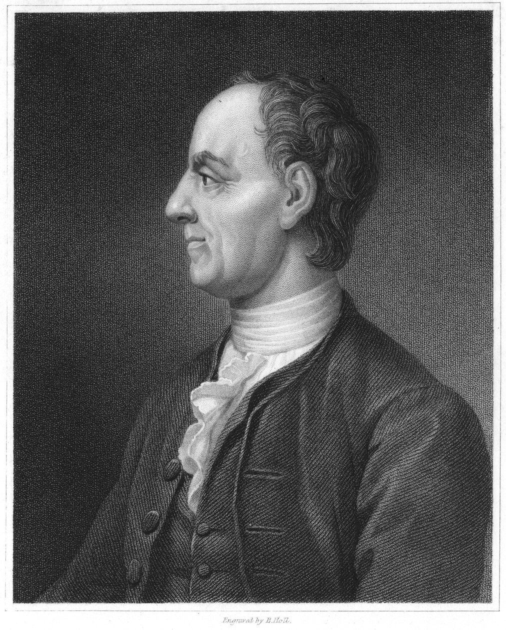 Leonhard Euler 1707-1783, Schweizer Mathematiker, 1835 von Unbekannt