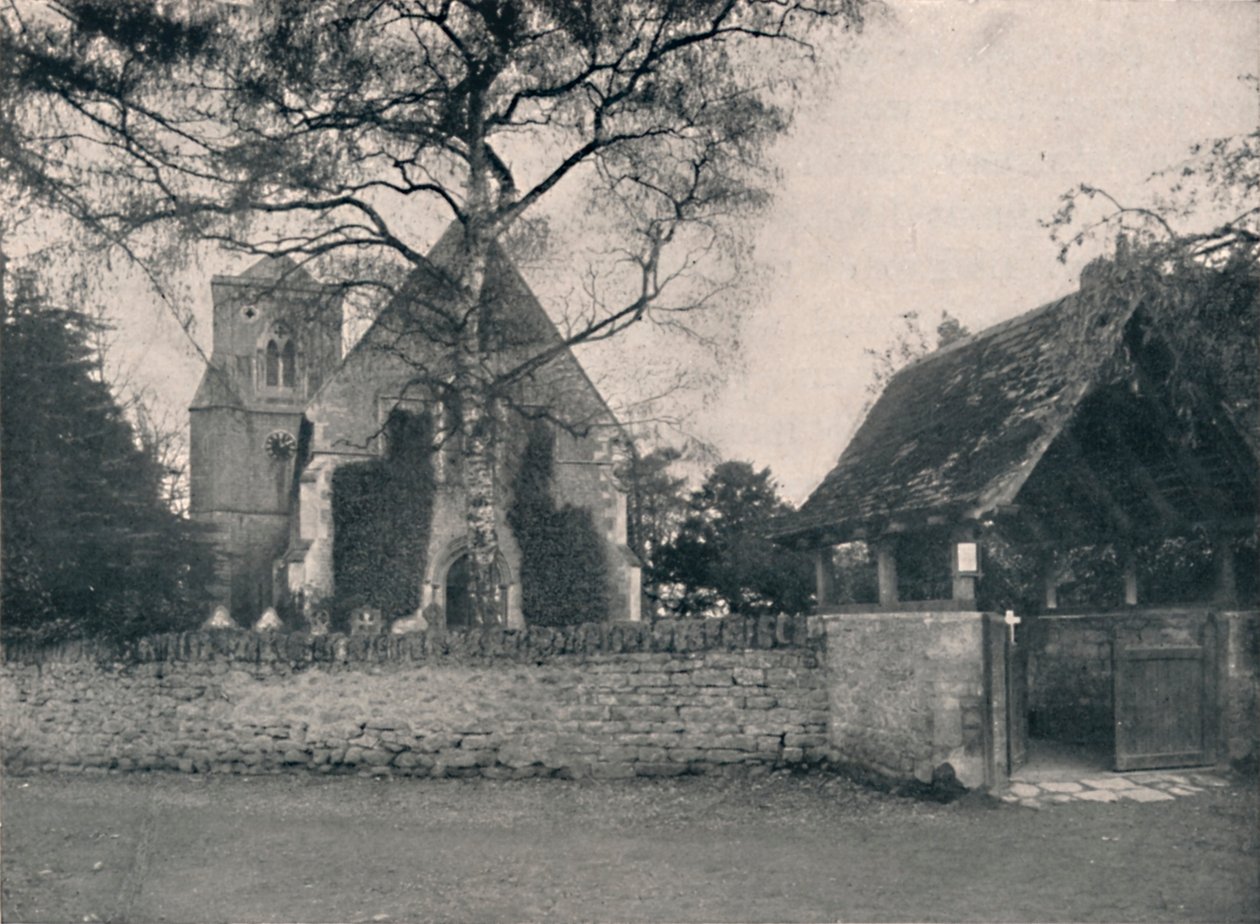 Littlemore Kirche, in der Nähe von Oxford, 1904 von Unbekannt