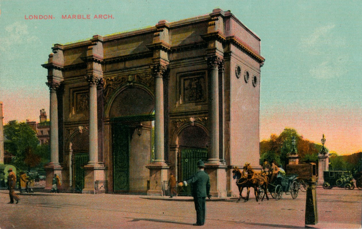 London, Marble Arch, um 1906 von Unbekannt
