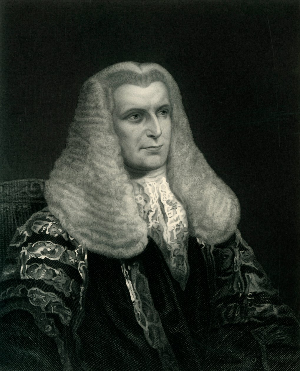 Lord Lyndhurst, ca. 1830, ca. 1884 von Unbekannt
