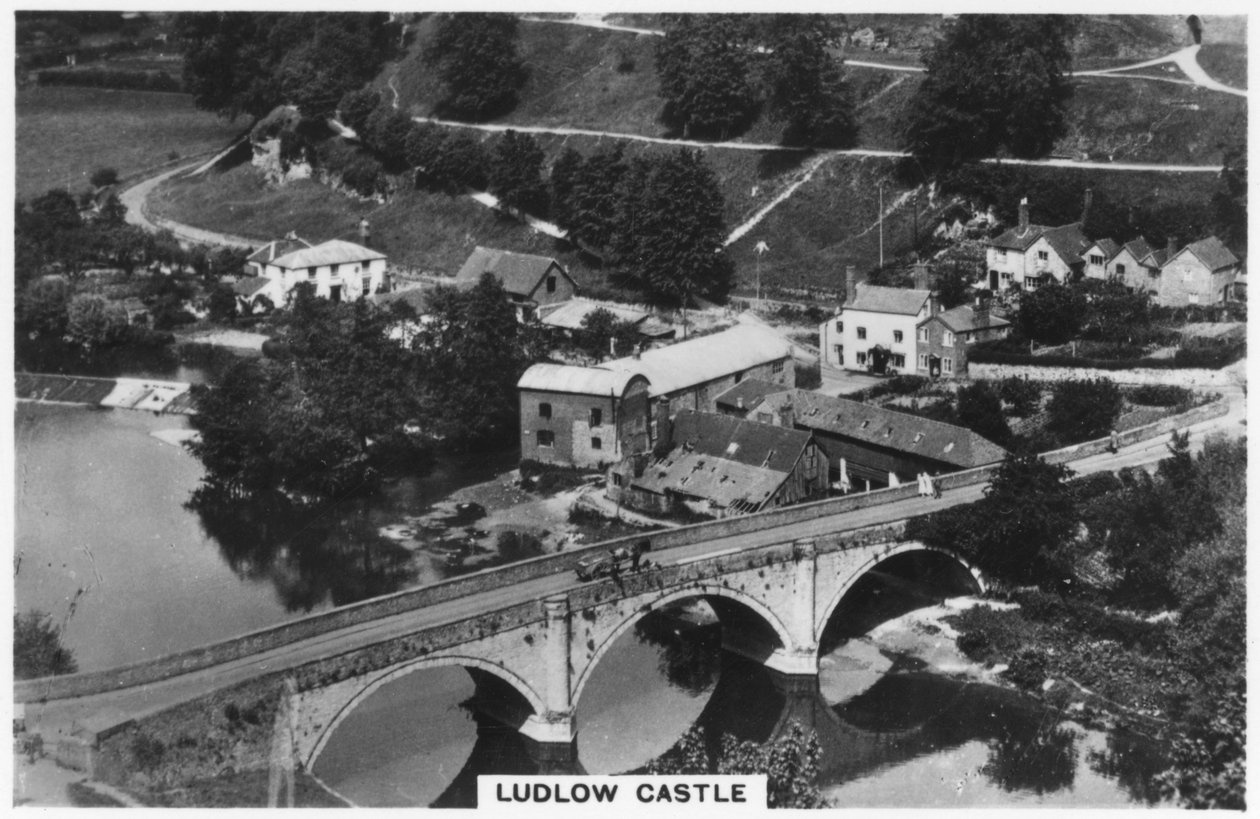 Ludlow Castle, 1936 von Unbekannt