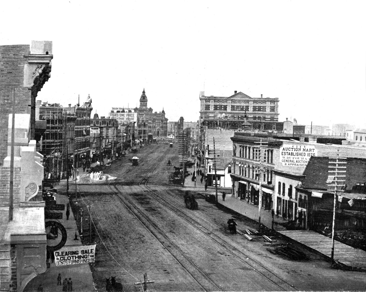 Main Street, Winnipeg, Manitoba, Kanada, um 1900 von Unbekannt