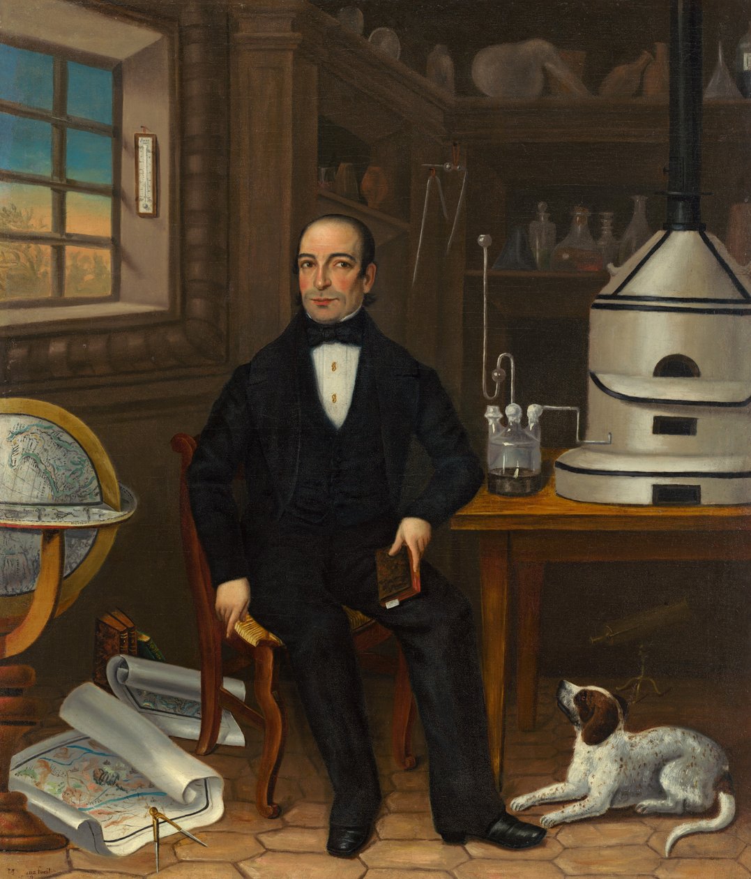 Mann der Wissenschaft, 1839 von Unbekannt