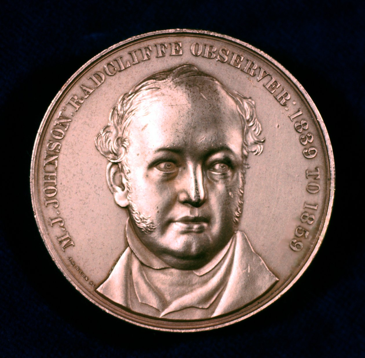 Manuel John Johnson, englischer Astronom, 1862 von Unbekannt