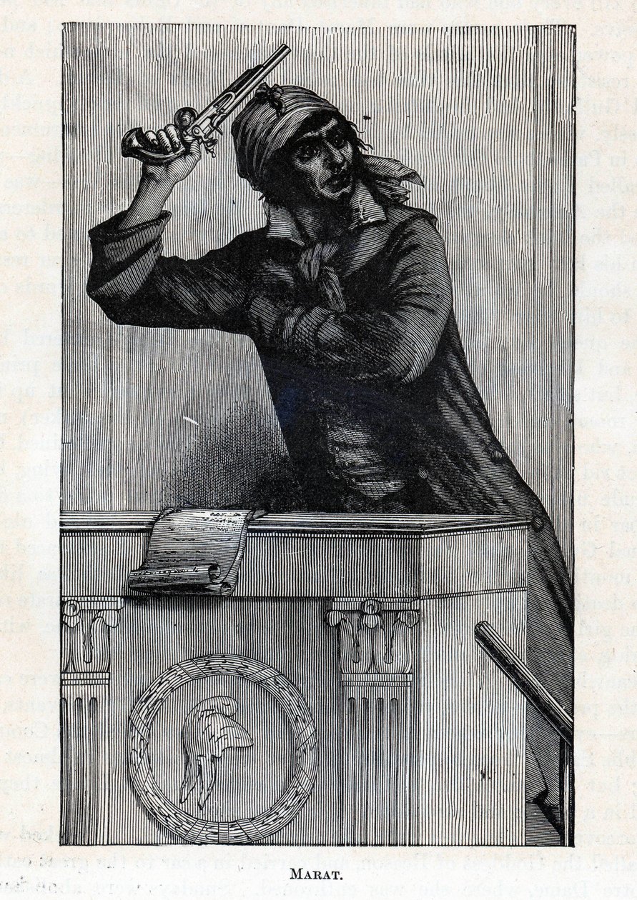 Marat, 1882 von Unbekannt