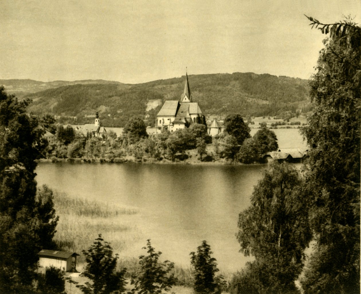 Maria Wörth, Wörthersee, Österreich von Unbekannt