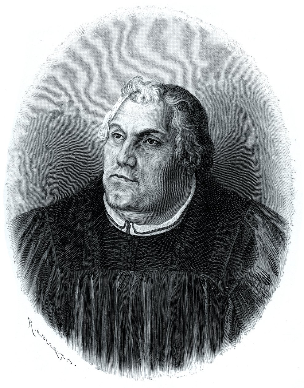 Martin Luther, protestantischer Kirchenreformer, 1903 von Unbekannt
