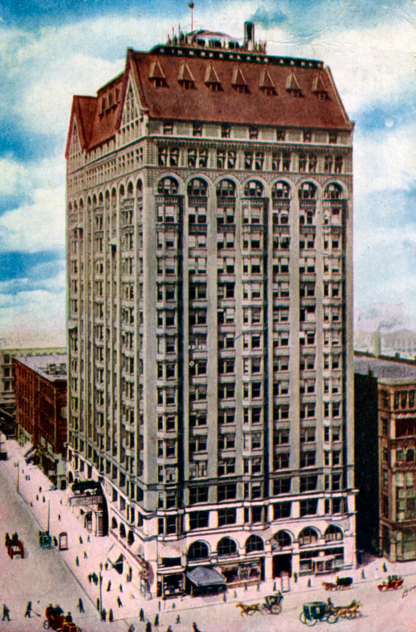 Freimaurertempel, Chicago, 1907 von Unbekannt