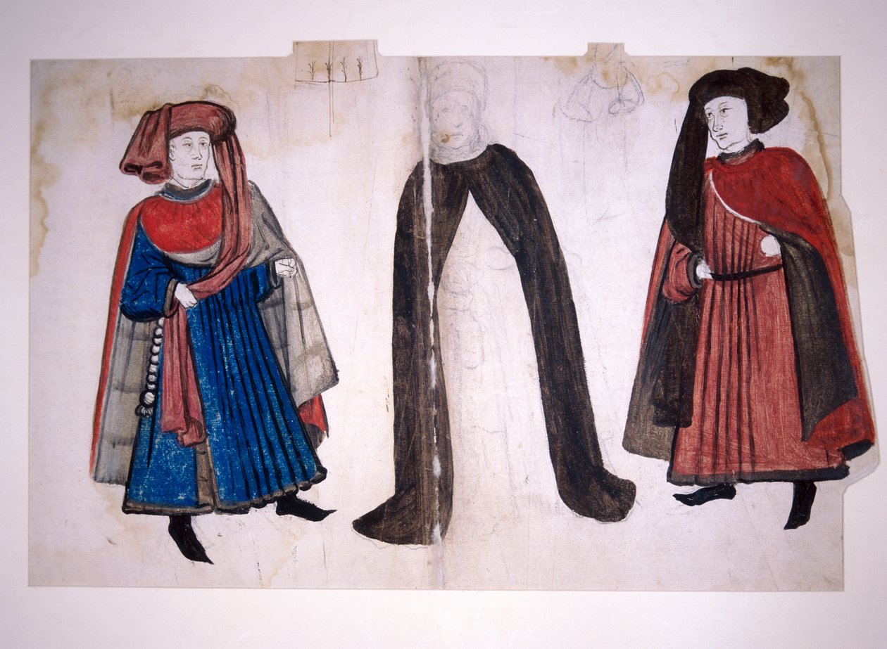 Mittelalterliche Figuren von Unbekannt