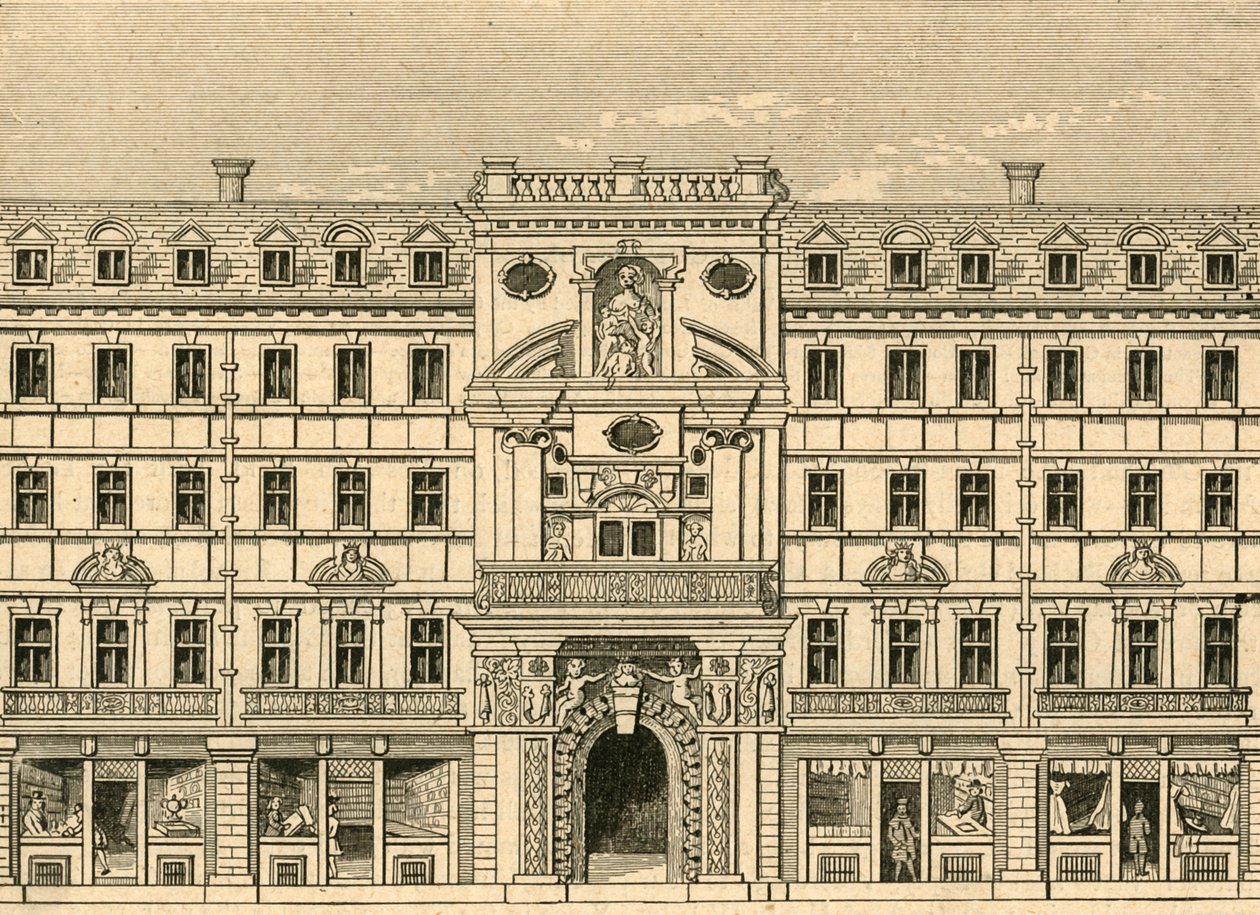 Mercers Chapel, wiederaufgebaut nach dem Brand, 1897 von Unbekannt