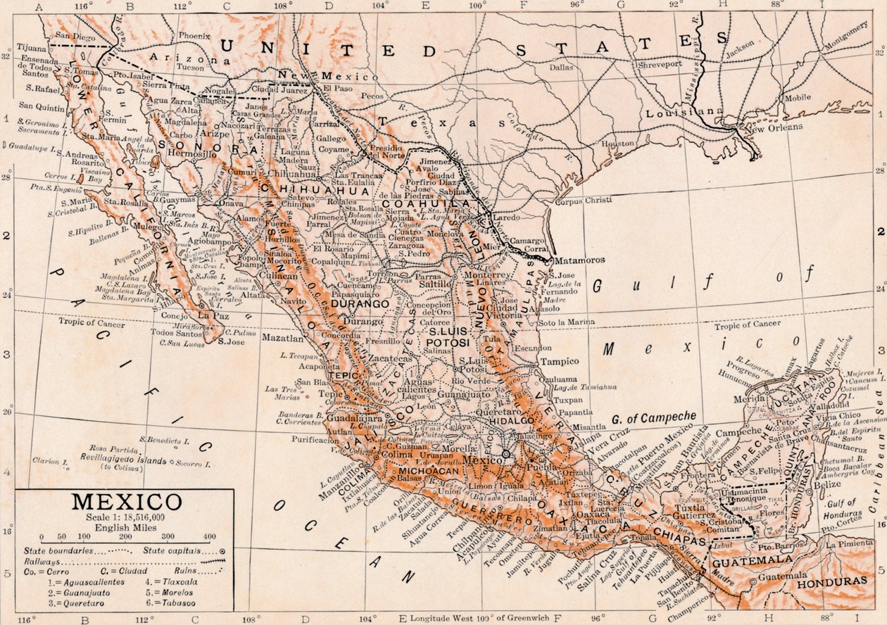 Mexiko von Unbekannt