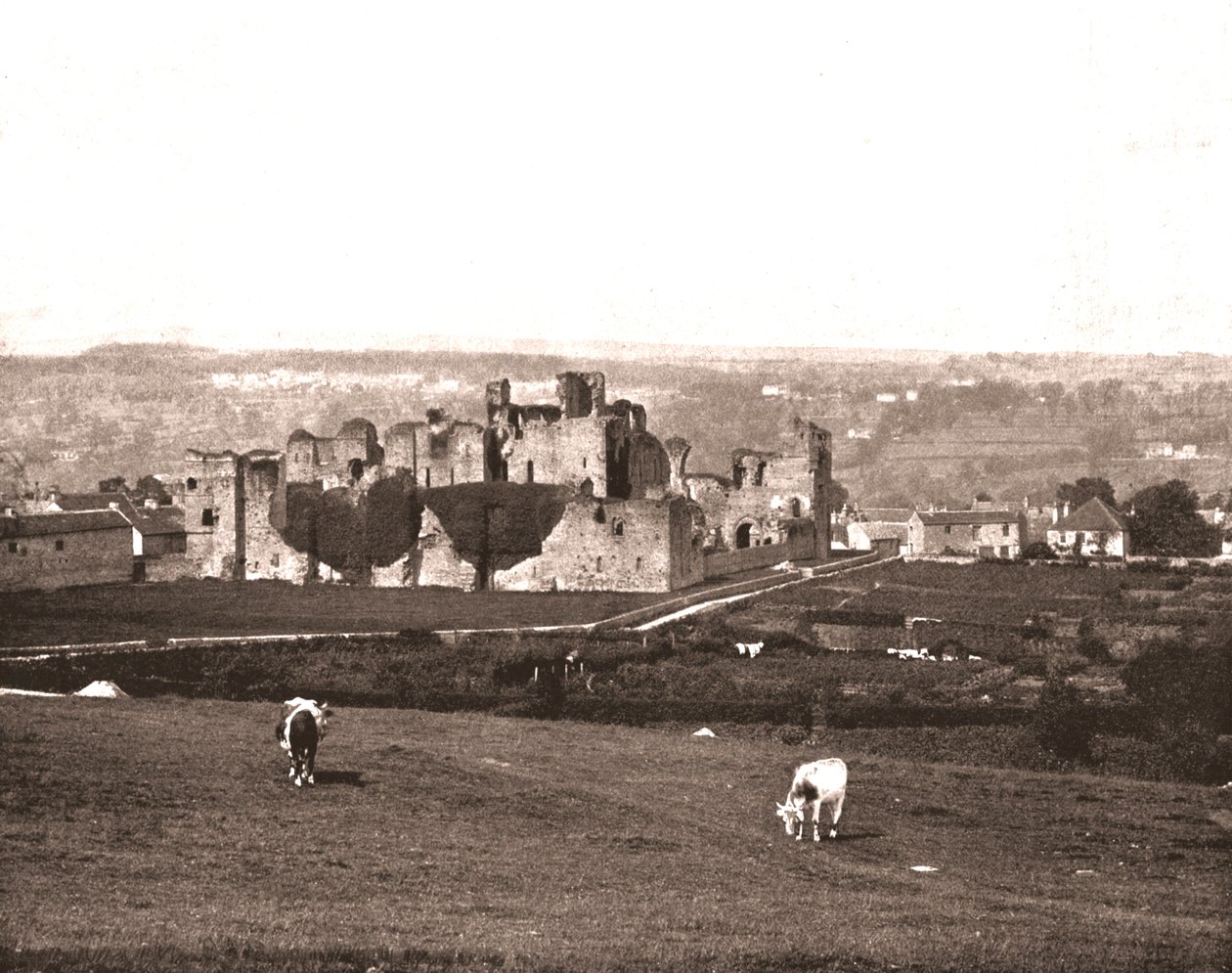Middleham Castle, Yorkshire, 1894 von Unbekannt