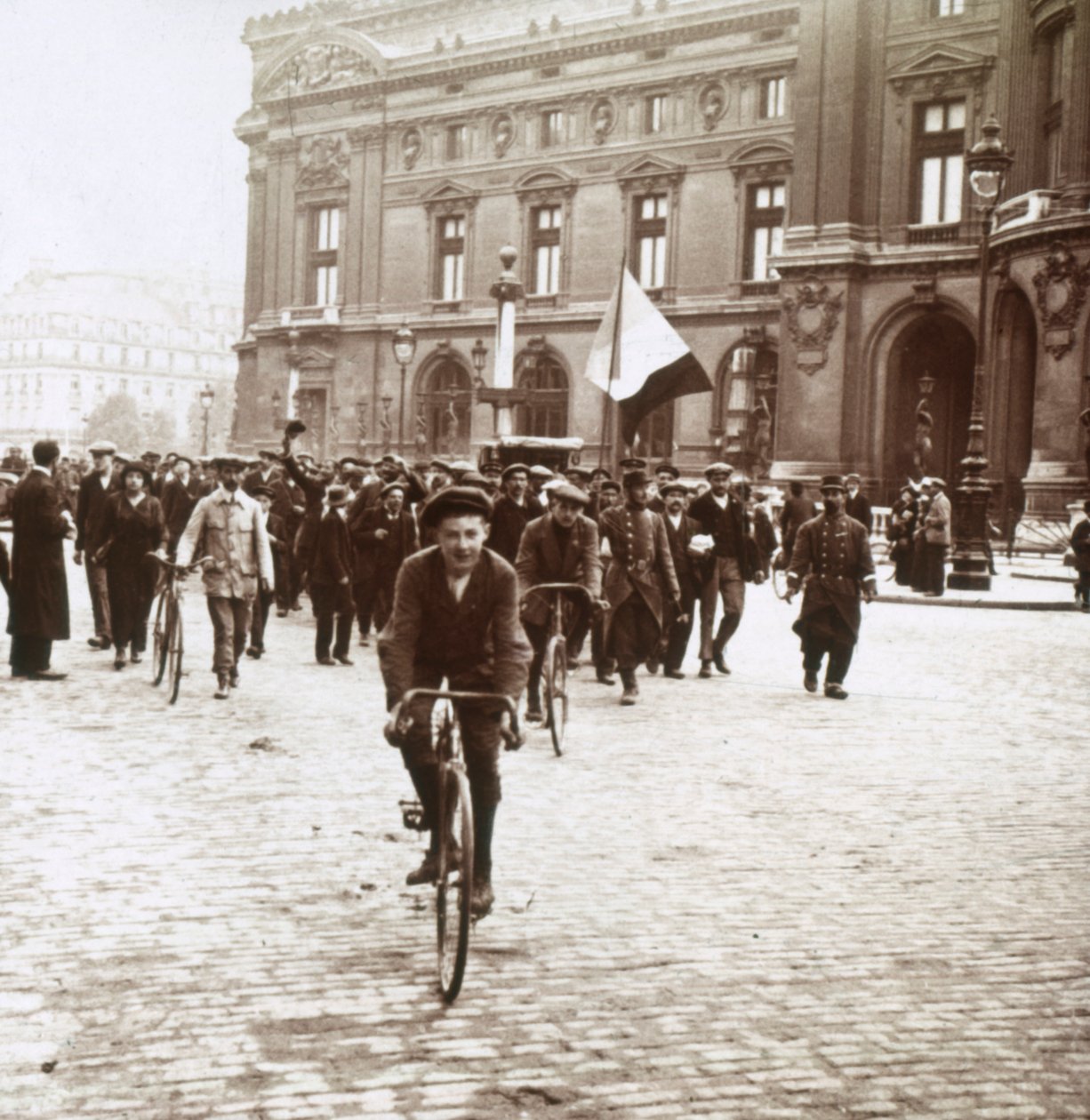 Mobilisierung von Soldaten aus Elsass-Lothringen, ca. 1914-1918 von Unbekannt