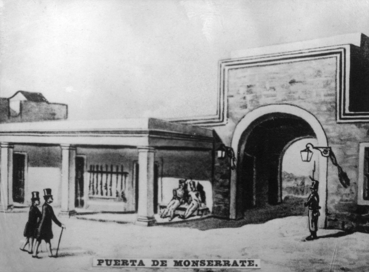 Montserrate-Tür, 1836, 1920er von Unbekannt